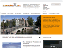 Tablet Screenshot of amsterdam2012.eu